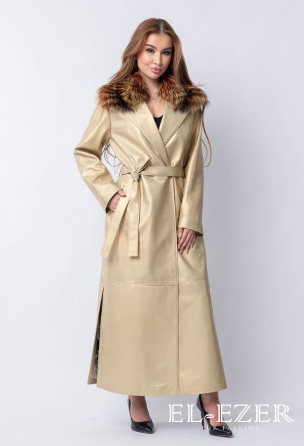 Кожаный плащ (МОД-001ПЛ)