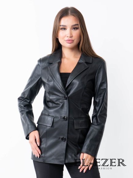 Кожаный жакет (МОД-008КЖ)