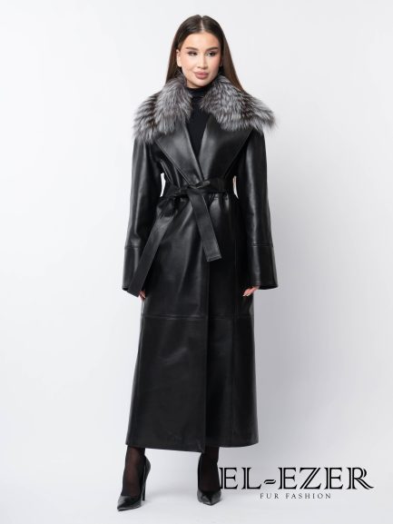 Кожаный плащ (МОД-003ПЛ)