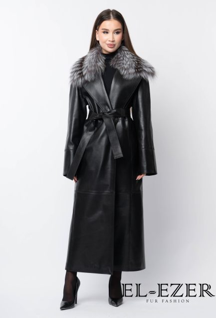 Кожаный плащ (МОД-003ПЛ)