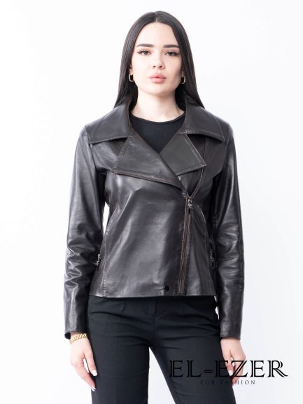 Кожаная косуха (МОД-016КЖ)