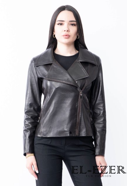 Кожаная косуха (МОД-016КЖ)