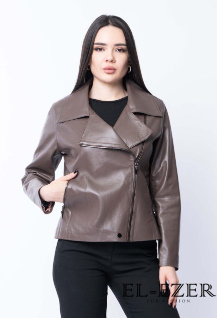 Кожаная косуха (МОД-010КЖ)