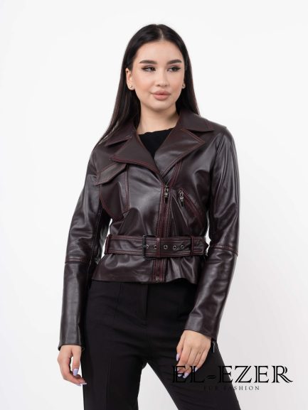 Кожаная косуха (МОД-019КЖ)