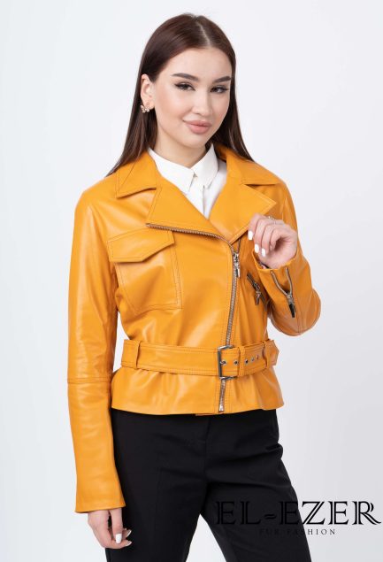 Кожаная косуха (МОД-020КЖ)