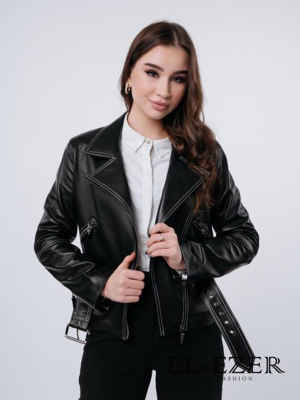 Кожаная косуха (МОД-018КЖ)