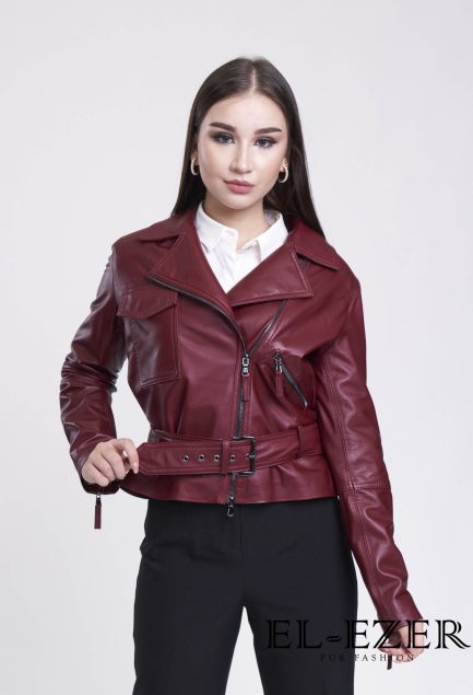 Кожаная косуха (МОД-025КЖ)